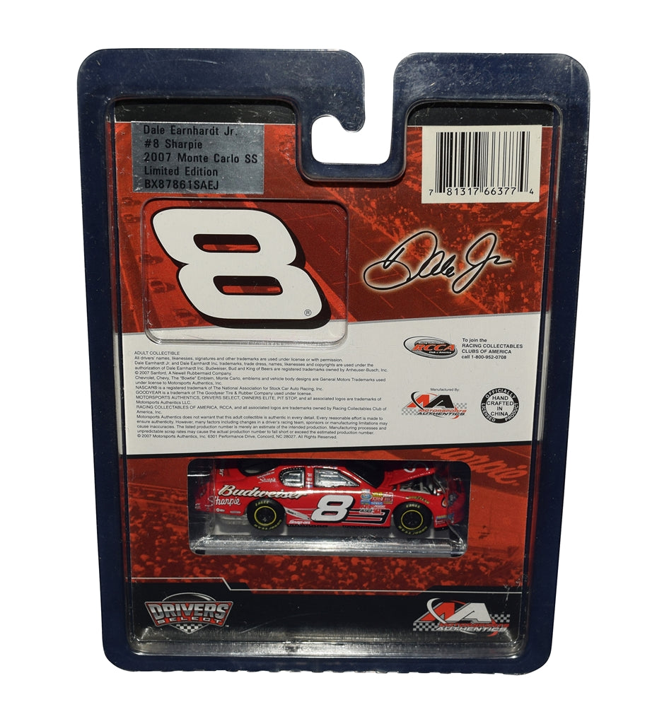 NASCAR MA 1/24 - Dale Earnhardt Jr. #8 Chevrolet Sharpie/Budweiser 2007 - Collection