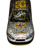 Commemorate Kevin Harvick’s 2007 All-Star Charlotte win with this signed #29 Pennzoil Platinum diecast. Raced version with detailed sponsor decals, numbered #3186 of 3,255. A must-have collectible and thoughtful gift for NASCAR enthusiasts.