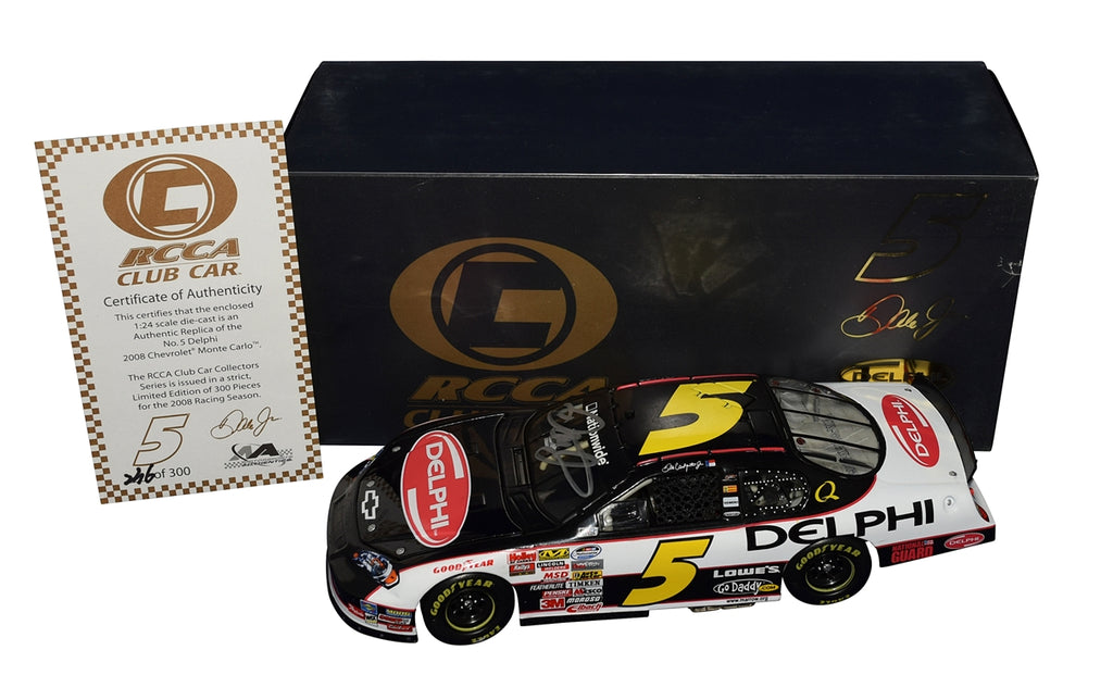 Dale Earnhardt Jr. Signed 2008 #5 Delphi Racing Nationwide Diecast Car ...