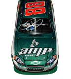 Limited-edition 2010 Dale Earnhardt Jr. #88 AMP Energy diecast, signed and authenticated, replicating the iconic Hendrick Motorsports ride. Features high-level detailing and production quality by Action. A must-have collectible and a thoughtful gift for any NASCAR diecast collector. We are always here to help with any questions.