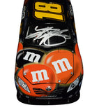 Featuring Kyle Busch’s autograph and official COA, this 2010 Halloween-themed #18 M&M’s diecast captures the spirit of Joe Gibbs Racing’s Toyota with vibrant Halloween colors. Limited to 904 units, this collectible is a rare find and a memorable gift for motorsport enthusiasts.