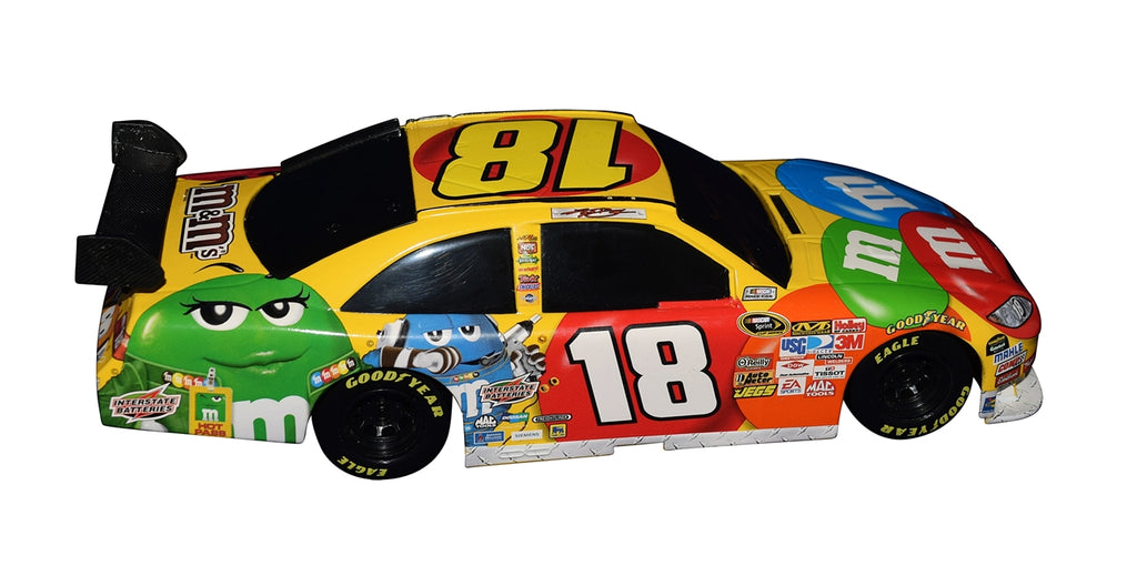 2010 Signed Kyle Busch #18 M&M's Levitatior NASCAR Diecast Car
