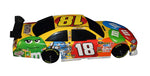 This Lionel 1/24 scale NASCAR diecast car represents the 2010 Kyle Busch #18 M&M’s Levitatior paint scheme. Signed and numbered with a COA, it’s a rare collectible and makes a memorable gift for motorsport fans and diecast collectors.