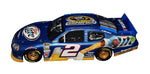 Brad Keselowski's 2012 NASCAR Championship car diecast. Signed by the champion, this rare limited edition 1/24 scale Lionel model is perfect for collectors.