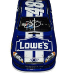 Showcasing the #48 Lowe’s Blue Racing livery, this signed 2012 Lionel diecast car captures the spirit of Jimmie Johnson’s season. Numbered #0194 of 3,490 and including a COA, this piece offers collectors a valuable addition and a memorable gift option for NASCAR fans.