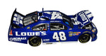 Signed by Jimmie Johnson, this 1/24 scale Lionel diecast highlights the iconic blue Lowe’s paint scheme from the 2012 Hendrick Motorsports season. With realistic sponsor details and authentic race finishes, it is a rare collectible and a perfect gift for NASCAR enthusiasts.