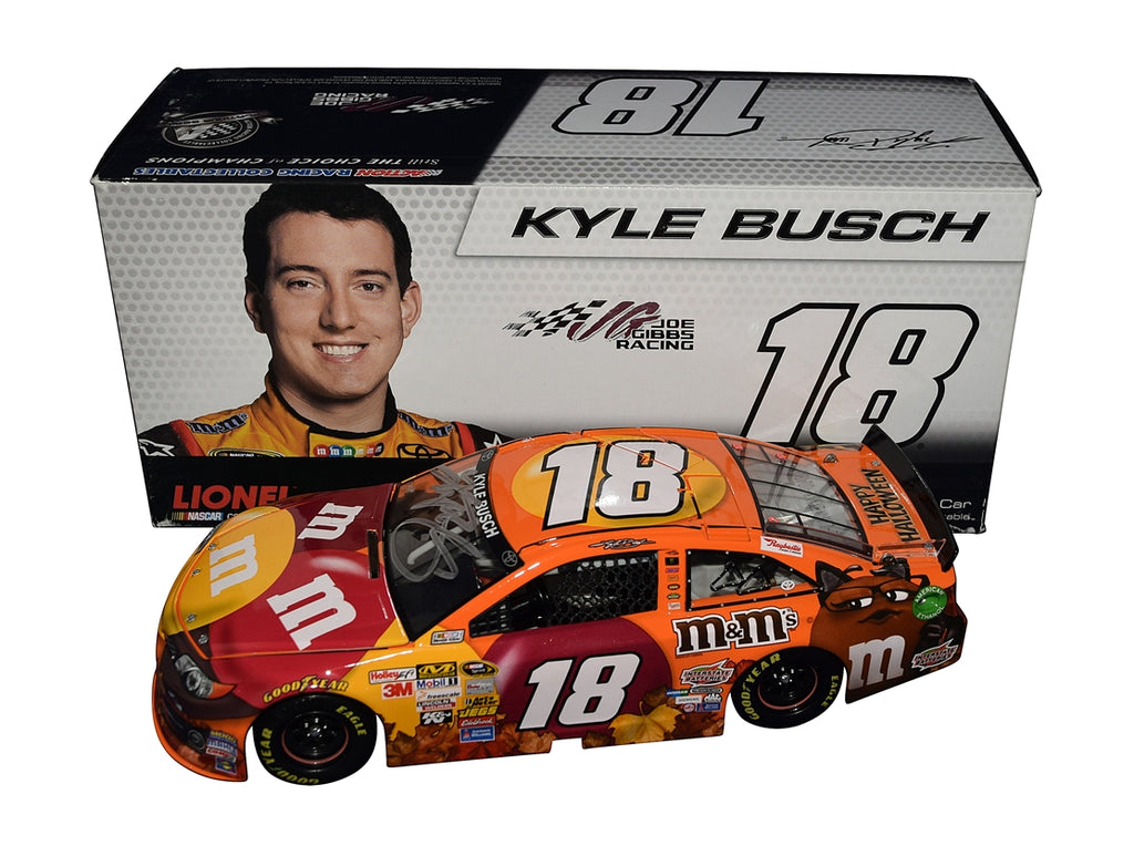 マグライト NASCAR 珍品 Signed 2013 Kyle Busch #18 M&M's Halloween NASCAR 1/24