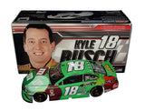 This limited edition 2018 Kyle Busch #18 M&M’s Flavor Vote Winner diecast by Lionel features the Crunchy Mint paint scheme. Numbered #033 of 505, hand-signed by Busch, and includes a COA. A perfect collectible and gift for NASCAR fans and diecast collectors.