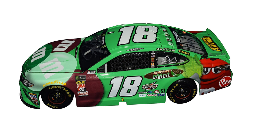 2018 Kyle Busch #18 M&M's Flavor Vote Winner Diecast Signed #33 of