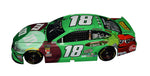 Signed by Kyle Busch, this 1/24 scale Lionel diecast showcases the unique M&M’s Crunchy Mint design on the Joe Gibbs Racing Toyota. Numbered #33 of only 505 produced, it is a rare NASCAR collectible and excellent gift for racing enthusiasts.