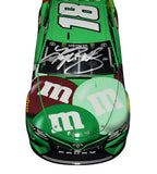 This autographed 2018 Kyle Busch #18 M&M’s Flavor Vote Winner diecast by Lionel offers precise detailing and authentic sponsor logos. Numbered #033 of 505, it’s a standout NASCAR collectible that makes a memorable gift for fans and collectors.