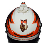 2019 Chase Elliott #9 Hooters Racing rStar Design helmet with authentic signature, ready for display. A true piece of NASCAR history, perfect for collectors. Comes with COA and makes a fantastic gift for racing fans. Let us know if you have any questions—we’re happy to help!
