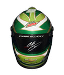AUTOGRAPHED 2019 Chase Elliott #9 Mountain Dew Racing (Hendrick Motorsports) Monster Cup Series Signed NASCAR Collectible 1/2 Scale Replica Mini Helmet with COA