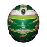 AUTOGRAPHED 2019 Chase Elliott #9 Mountain Dew Racing (Hendrick Motorsports) Monster Cup Series Signed NASCAR Collectible 1/2 Scale Replica Mini Helmet with COA