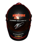 Relive NASCAR's excitement with this autographed 2020 Chase Elliott #9 Hooters Racing Mini Helmet. Every signature is authenticated through exclusive signings and HOT Pass access, guaranteeing its authenticity.