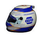 2020 Chase Elliott #9 NAPA Gold Racing signed mini helmet featuring the rStar Design, celebrating his Championship Season. A limited-edition collectible with COA, perfect for display. It’s a great gift for any NASCAR fan. We’re always here to help with any questions or details about this item.