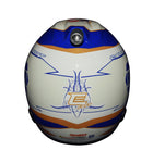 2020 Chase Elliott #9 NAPA Gold Racing helmet with rStar Design, signed by the 2020 NASCAR Champion. This mini helmet, with Certificate of Authenticity, is perfect for display. A rare and exciting addition to any collection. Contact us if you need more information or have any questions.