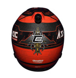 Detailed view of the 2021 Chase Elliott #9 ASHOC Energy Racing helmet, showing off the sleek design and official signature. This signed mini helmet includes a COA and is a perfect gift for NASCAR fans or memorabilia collectors. Feel free to reach out for more information or with any inquiries.