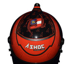 Autographed 2021 Chase Elliott #9 ASHOC Energy Racing replica helmet with signature and vibrant sponsor logos. A must-have collectible for any NASCAR fan. This mini helmet includes a COA and makes an excellent gift for collectors. We’re always here to help if you have any questions.