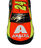 Autographed 2021 William Byron #24 Axalta Racing Chevy Camaro ZL1 RCCA Elite Diecast Car. Hand-signed by William Byron. Limited edition, only 381 produced. Features authentic Hendrick Motorsports livery and craftsmanship. Includes Certificate of Authenticity. Ideal gift for NASCAR collectors.