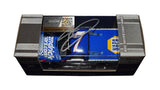 2022 Chase Elliott #7 Hendrick Cars Racing Truck diecast car, signed by Chase Elliott. This collectible includes a Certificate of Authenticity and a lifetime authenticity guarantee. Perfect for any NASCAR memorabilia collection.
