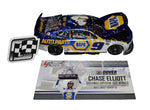 Image of the autographed 2022 Chase Elliott #9 NAPA Racing Dover Win Liquid Color diecast. Only 116 units were produced, making it a rare find. This signed raced version diecast includes a Certificate of Authenticity (COA) and is the perfect gift for NASCAR fans and collectors.