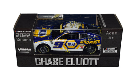 Autographed Chase Elliott #9 NAPA Racing Talladega Win diecast car. Featuring exclusive signing details, a Certificate of Authenticity, and a lifetime authenticity guarantee. A great gift for racing enthusiasts and collectors.