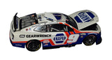The 2022 Chase Elliott #9 NAPA Salutes Coca-Cola 600 diecast, autographed by Chase Elliott, boasts a patriotic Liquid Color finish. Limited to just 44 units, this diecast is a collector’s dream, with raced version details and a Certificate of Authenticity (COA) included. A perfect gift for NASCAR fans.