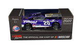 AUTOGRAPHED 2022 Christopher Bell #20 Yahoo Racing (Next Gen Car) Joe Gibbs Toyota Signed Action 1/64 Scale NASCAR Diecast Car with COA