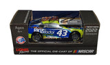 2022 Erik Jones #43 Focus Factor Darlington Win diecast car, signed by Erik Jones. This collectible includes a Certificate of Authenticity and a lifetime authenticity guarantee. Perfect for any NASCAR memorabilia collection.