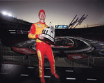 2022 Joey Logano LA Coliseum Clash victory signed photo, 8x10 glossy print with authentic signature and COA. The ideal collectible for NASCAR enthusiasts, capturing a moment of racing history with a lifetime guarantee on authenticity.