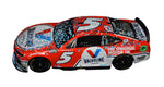 The 2022 Kyle Larson #5 Valvoline Homestead Win diecast car, featuring Kyle Larson's signature obtained through exclusive public and private signings. Comes with a Certificate of Authenticity and a lifetime authenticity guarantee.