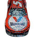 2022 Kyle Larson #5 Valvoline Homestead Win diecast car, signed by Kyle Larson. This collectible includes a Certificate of Authenticity and a lifetime authenticity guarantee. Perfect for any NASCAR memorabilia collection.