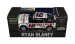AUTOGRAPHED 2022 Ryan Blaney #12 Discount Tire Racing (Next Gen Mustang) Team Penske Signed Action 1/64 Scale NASCAR Diecast Car with COA