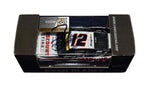 AUTOGRAPHED 2022 Ryan Blaney #12 Discount Tire Racing (Next Gen Mustang) Team Penske Signed Action 1/64 Scale NASCAR Diecast Car with COA