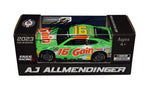 Autographed AJ Allmendinger #16 Gain Camaro NASCAR diecast car. Featuring exclusive signing details, a Certificate of Authenticity, and a lifetime authenticity guarantee. A great gift for racing enthusiasts and collectors.