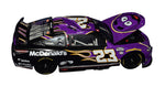 2023 Bubba Wallace #23 McDonald's Racing Grimace diecast, autographed and limited to only 223 units. Ideal for any NASCAR fan, with COA for guaranteed authenticity.