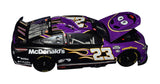 2023 Bubba Wallace #23 McDonald's Racing Grimace diecast, autographed and limited to only 223 units. Ideal for any NASCAR fan, with COA for guaranteed authenticity.