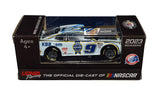 Autographed 2023 Chase Elliott #9 Kelley Blue Book Racing Next Gen Camaro diecast car. This collectible, signed through exclusive public and private signings with HOT Pass access, includes a Certificate of Authenticity and a lifetime authenticity guarantee. Ideal gift for NASCAR fans and collectors.