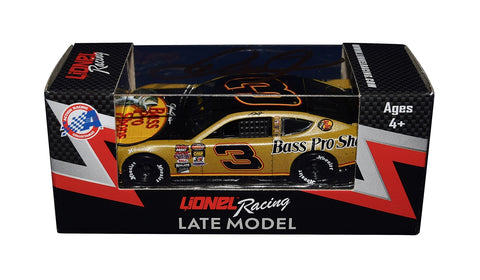 Autographed Dale Earnhardt Jr. #3 Bass Pro Shops Late Model diecast car. Featuring exclusive signing details, a Certificate of Authenticity, and a lifetime authenticity guarantee. A great gift for racing enthusiasts and collectors.