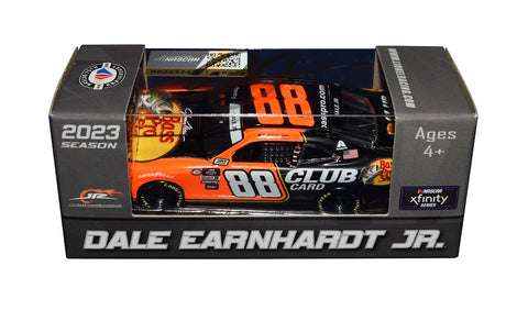 AUTOGRAPHED 2023 Dale Earnhardt Jr. #88 Bass Pro Shops Club (Xfinity Series) JR Motorsports Signed Action 1/64 Scale NASCAR Diecast Car with COA