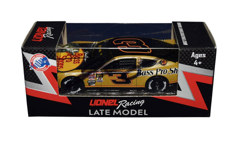 This autographed 2023 Josh Berry #3 Bass Pro Shops Racing diecast car is a must-have for any NASCAR fan. Featuring precise Lionel craftsmanship and Berry’s signature, it’s a top-tier collectible for any racing enthusiast.