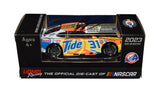 The 2023 Justin Haley #31 Tide Camaro NASCAR Cup Series diecast car, featuring Justin Haley's signature obtained through exclusive public and private signings. Comes with a Certificate of Authenticity and a lifetime authenticity guarantee.