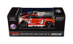 2023 Kevin Harvick #4 Budweiser Homestead Final Start diecast car, signed by Kevin Harvick. This collectible includes a Certificate of Authenticity and a lifetime authenticity guarantee. Perfect for any NASCAR memorabilia collection.