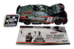 Autographed Kyle Busch #8 McLaren Grills Talladega Win diecast car. Featuring exclusive signing details, a Certificate of Authenticity, and a lifetime authenticity guarantee. A great gift for racing enthusiasts and collectors.