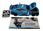 Autographed Ross Chastain #1 Worldwide Express Nashville Win diecast car. Featuring exclusive signing details, a Certificate of Authenticity, and a lifetime authenticity guarantee. A great gift for racing enthusiasts and collectors.