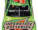 2023 Ty Gibbs #54 Interstate Batteries Racing Rookie Season diecast car, signed by Ty Gibbs. This collectible includes a Certificate of Authenticity and a lifetime authenticity guarantee. Perfect for any NASCAR memorabilia collection.