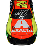 2023 William Byron #24 Axalta Racing Atlanta Win diecast car, signed by William Byron. This collectible includes a Certificate of Authenticity and a lifetime authenticity guarantee. Perfect for any NASCAR memorabilia collection.