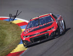 This autographed 9x11 inch photo shows AJ Allmendinger in his #13 Go Bowling Camaro at the 2024 Watkins Glen race. It comes with a Certificate of Authenticity (COA), perfect for any NASCAR enthusiast looking to add a rare collectible to their collection.