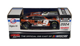 2024 Chase Elliott #9 Hooters Racing Next Gen Camaro diecast car, signed by Chase Elliott. This collectible includes a Certificate of Authenticity and a lifetime authenticity guarantee. Perfect for any NASCAR memorabilia collection.